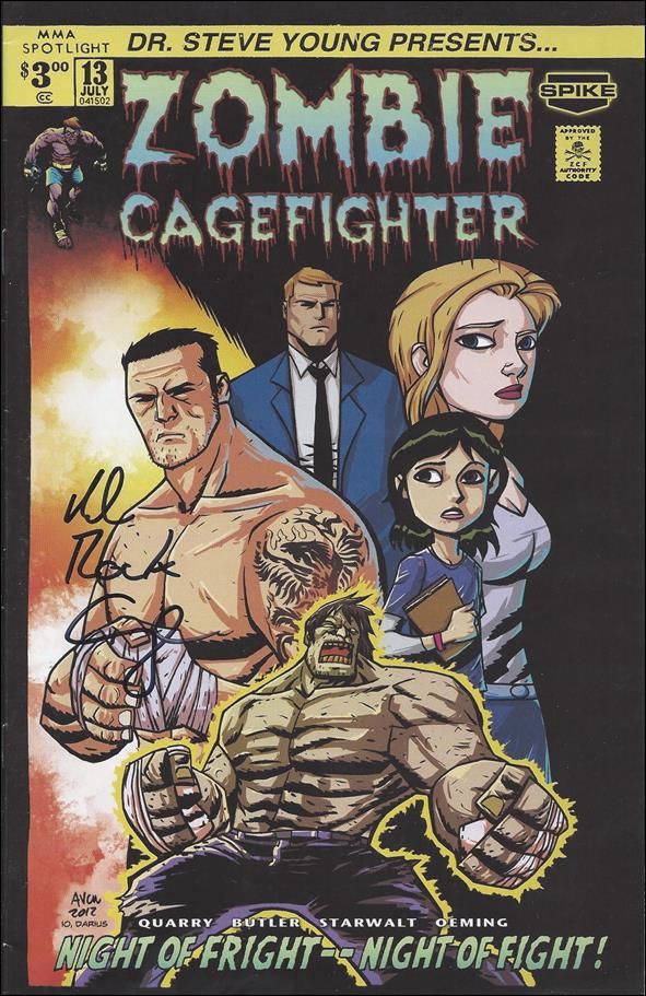 Zombie Cage Fighter Comic