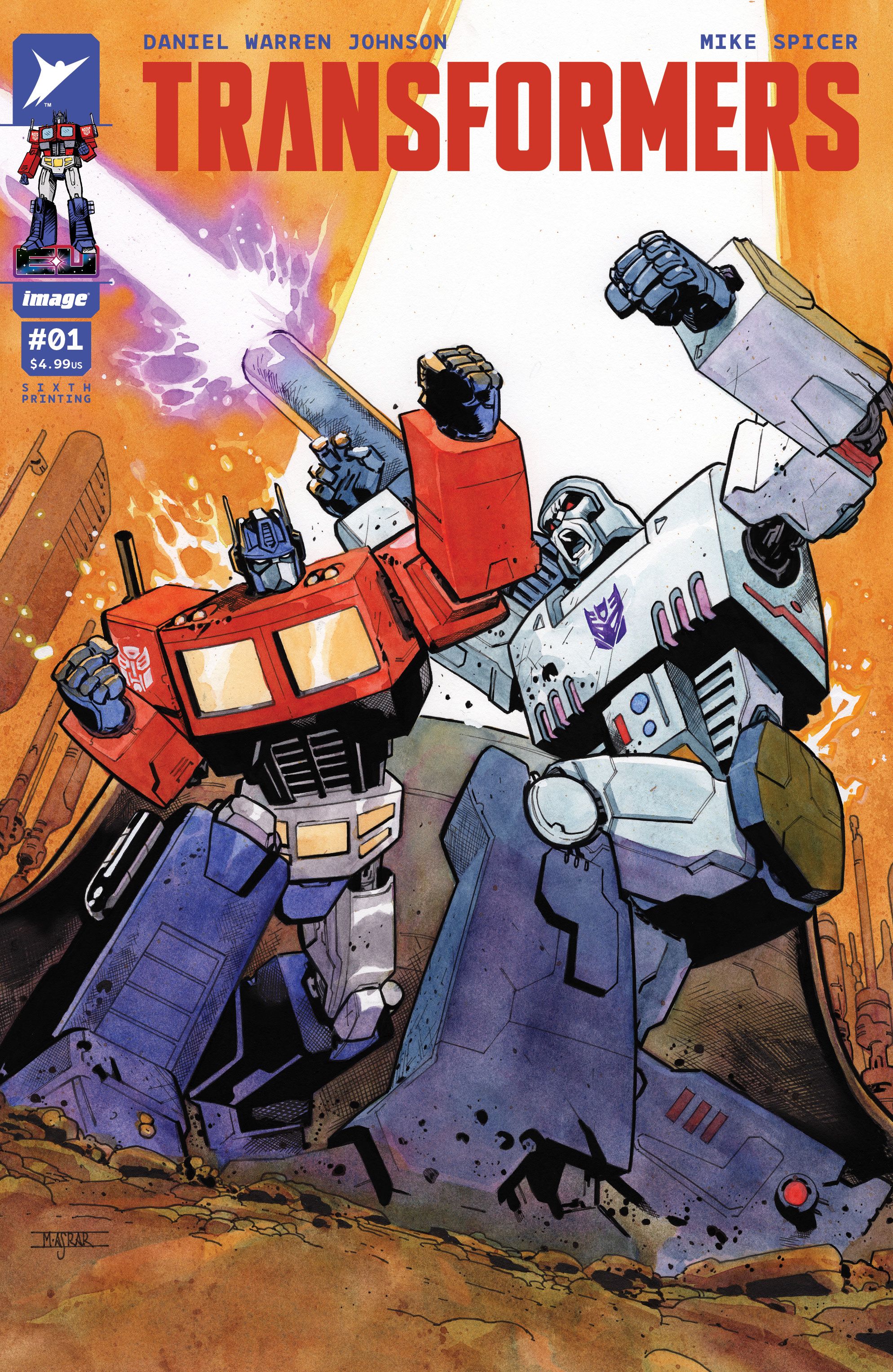 Transformers #1 (Sixth Printing) Comic