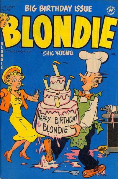 Blondie Comics Monthly #50 Comic