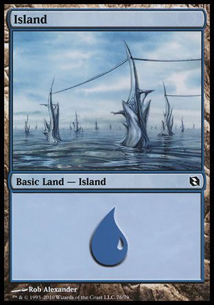 Island (Elspeth vs. Tezzeret) Trading Card