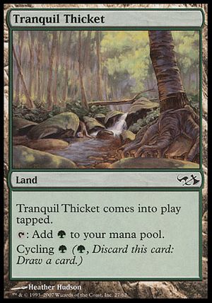 Tranquil Thicket (Elves vs. Goblins)