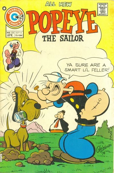Popeye #128 Comic