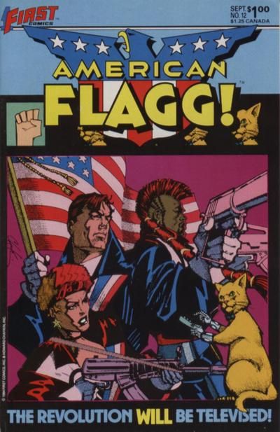 American Flagg #12 Comic