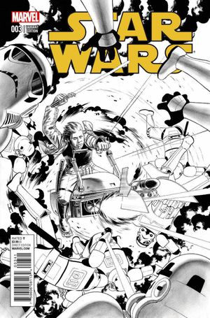 Star Wars #3 (Cassaday Sketch Variant)
