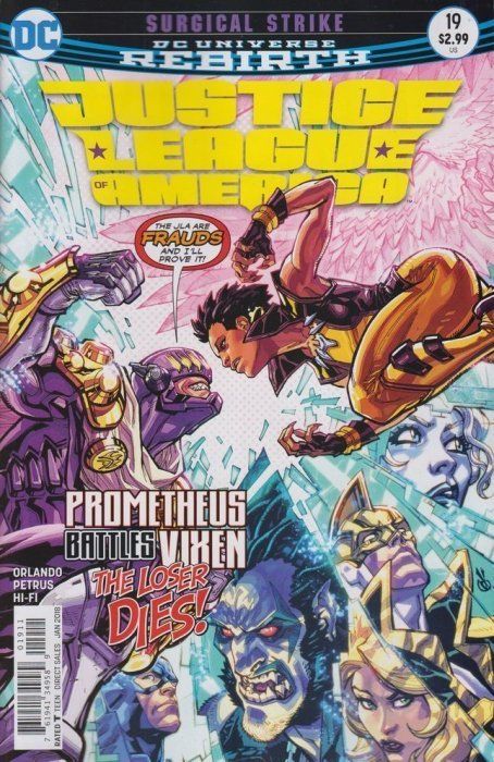 Justice League Of America #19 Comic