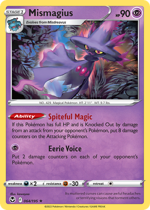 Mismagius (64/195) - Silver Tempest