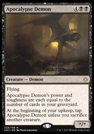 Apocalypse Demon (Hour of Devastation) Trading Card