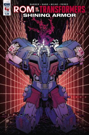 Rom vs Transformers: Shining Armor #4 (Cover B Roche)