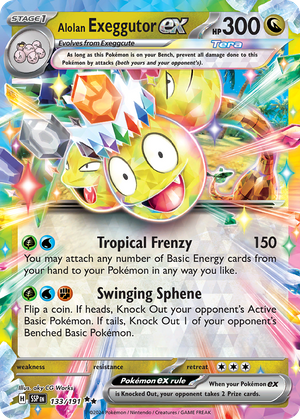 Alolan Exeggutor ex (133/191) - Surging Sparks