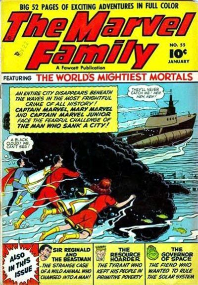 The Marvel Family #55 Comic