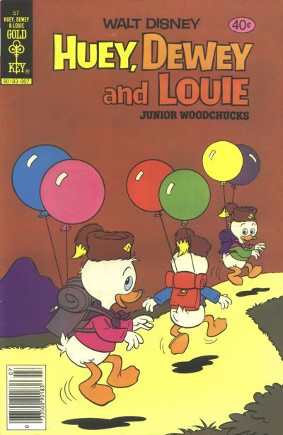 Huey, Dewey and Louie Junior Woodchucks #57 Comic