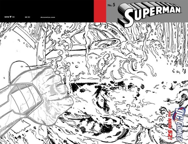 Superman #5 (Sketch Cover)