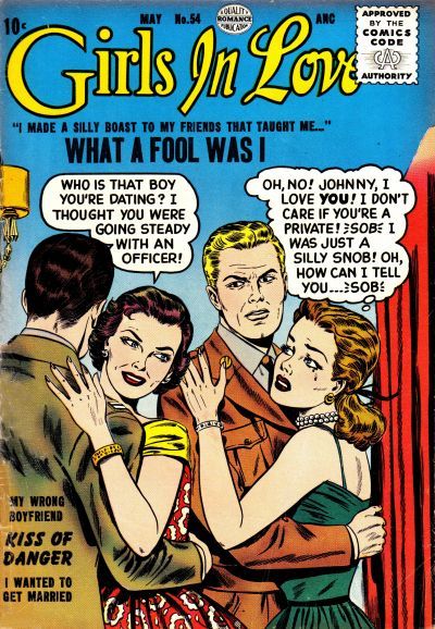 Girls In Love #54 Comic
