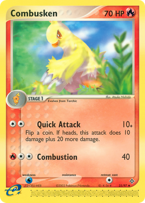 Combusken (25/97) - Dragon