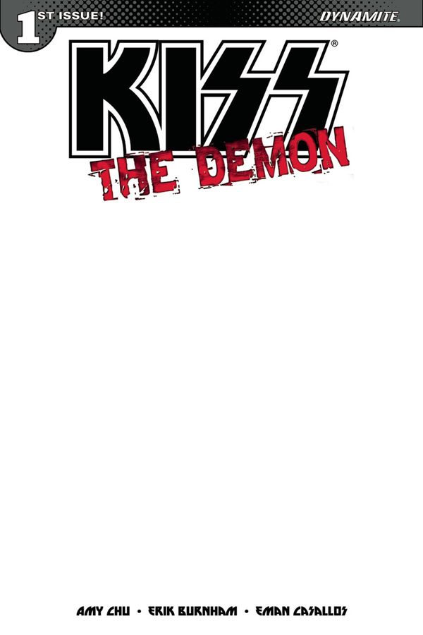 KISS: The Demon #1 (Cover I Blank Authentix)