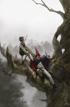 Over Garden Wall Hollow Town #1 (10 Copy Mercado Cover)