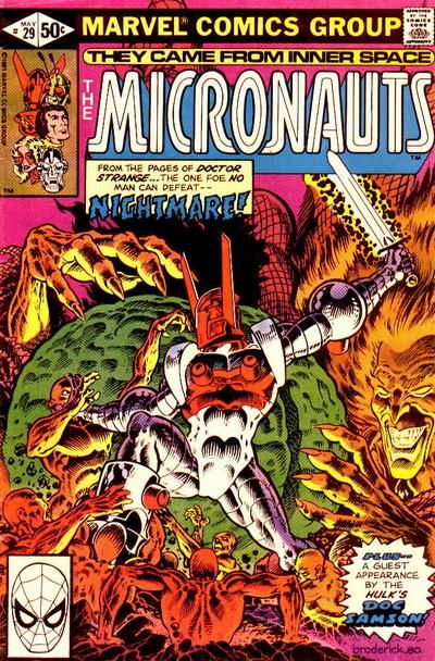 Micronauts #29 Comic