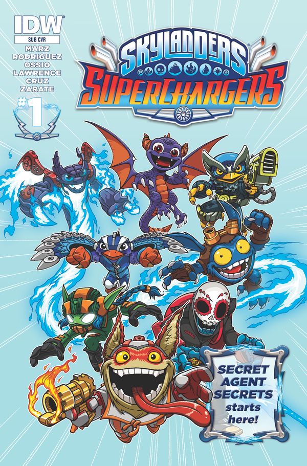 Skylanders Superchargers #1 (Subscription Variant)
