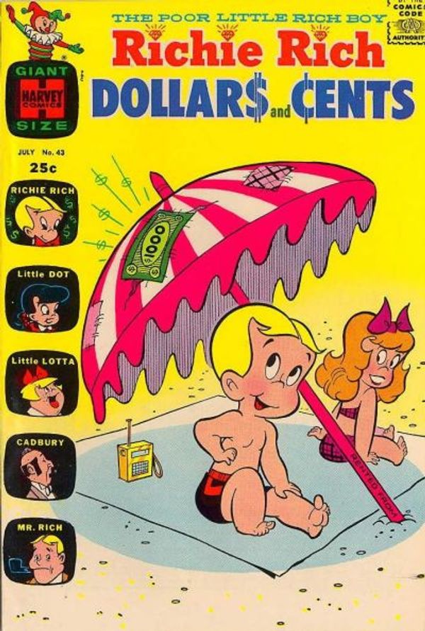 Richie Rich Dollars and Cents #43