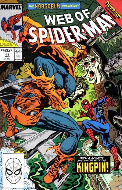 Web of Spider-Man #48 Comic