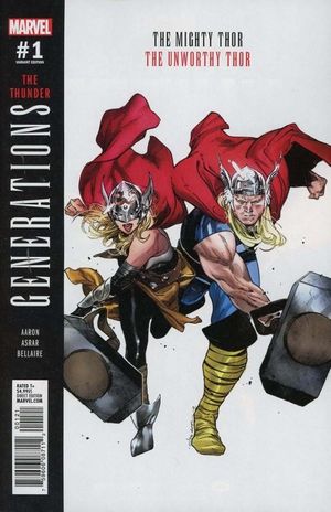 Generations: The Unworthy Thor & The Mighty Thor #1 (Coipel Variant)