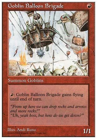 Goblin Balloon Brigade (Anthologies) Trading Card