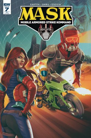 Mask Mobile Armored Strike Kommand #7 (10 Copy Cover)