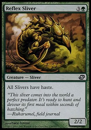 Reflex Sliver (Planar Chaos) Trading Card