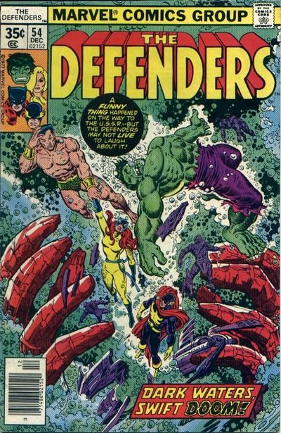 The Defenders #54 Comic