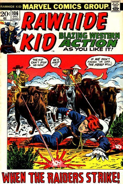 The Rawhide Kid #106 Comic