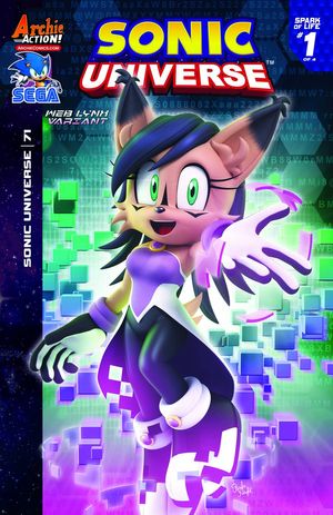 Sonic Universe #71 (Lynx Variant Cover)