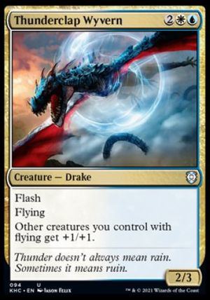 Thunderclap Wyvern (Kaldheim Commander Decks)