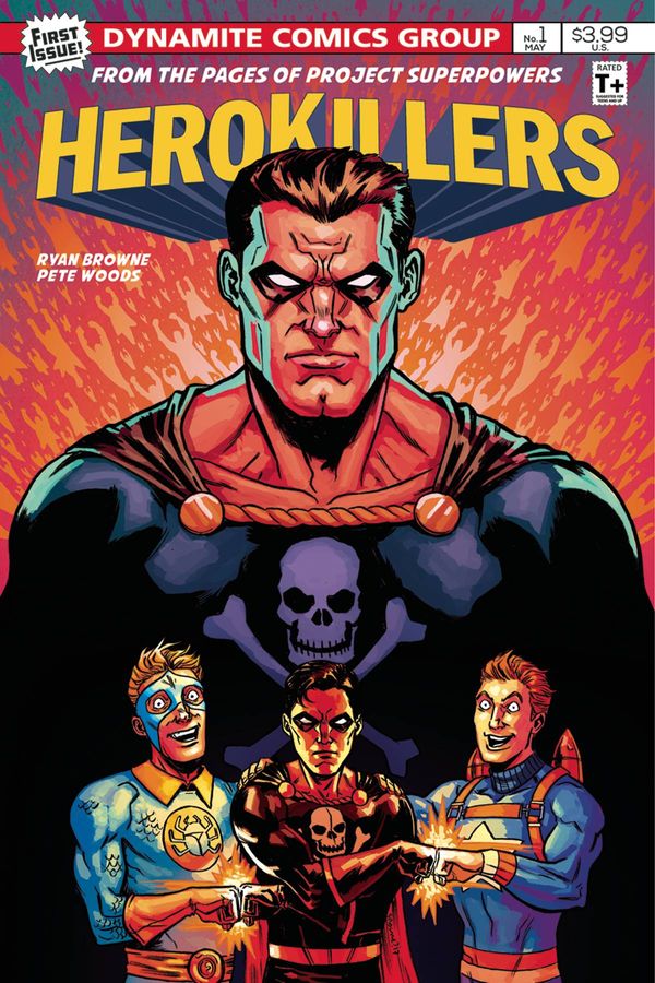 Project Superpowers Hero Killers #1 (Cover B Browne)