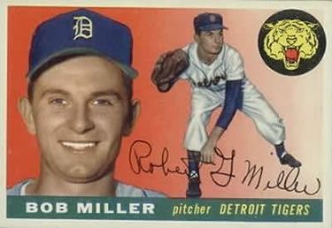 Bob Miller 1955 Topps #9 Sports Card