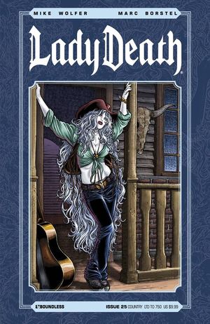 Lady Death  #25 (Country Cover)