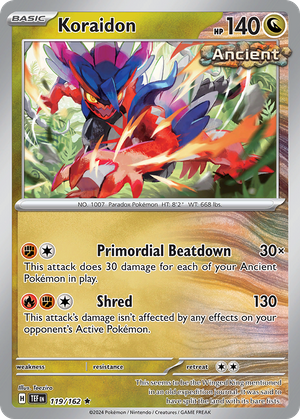 Koraidon (119/162) - Temporal Forces