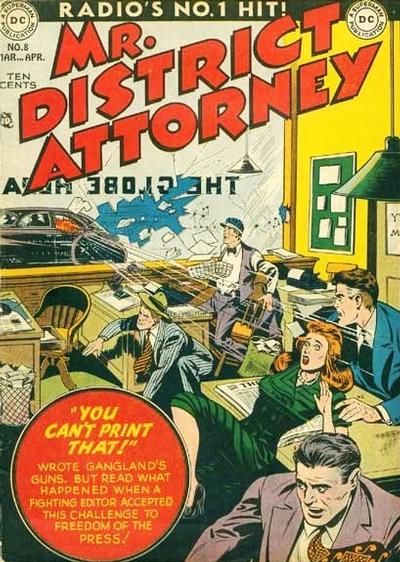 Mr. District Attorney #8 Comic