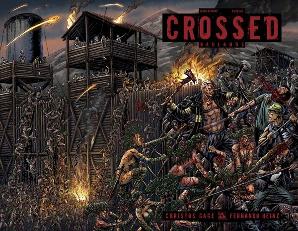 Crossed Badlands #95 (Wrap Cover)