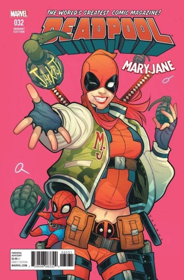 Deadpool #32 (Mary Jane Variant)