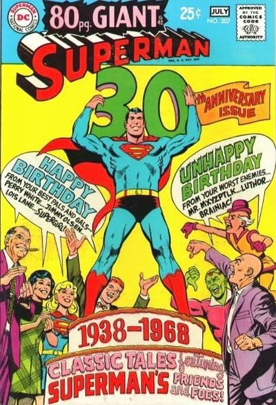 Superman #207 Comic