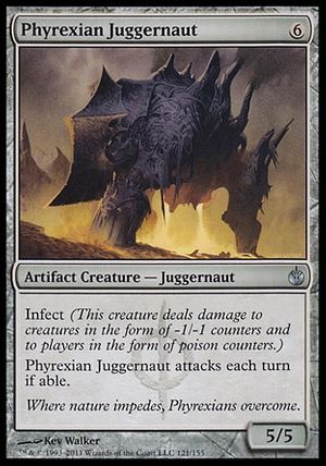 Phyrexian Juggernaut (Mirrodin Besieged)