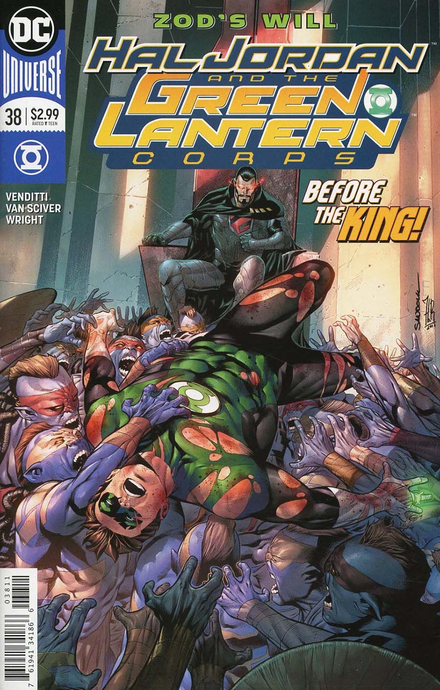 Hal Jordan & The Green Lantern Corps #38 Comic