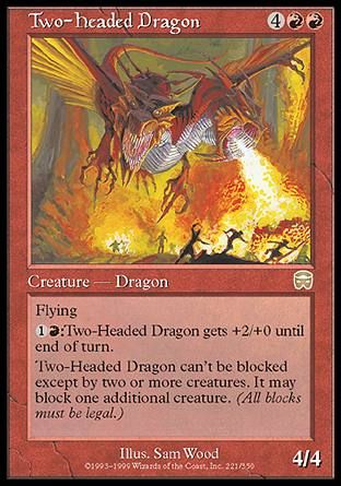 Two-Headed Dragon (Mercadian Masques) Trading Card