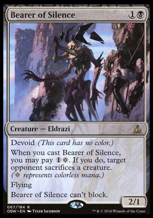 Bearer of Silence (Oath of the Gatewatch) Trading Card