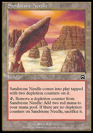 Sandstone Needle (Mercadian Masques) Trading Card