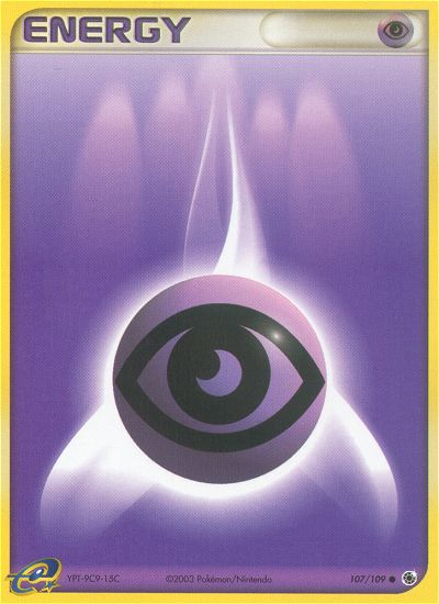 Psychic Energy (107/109) - Ruby & Sapphire Pokémon Card