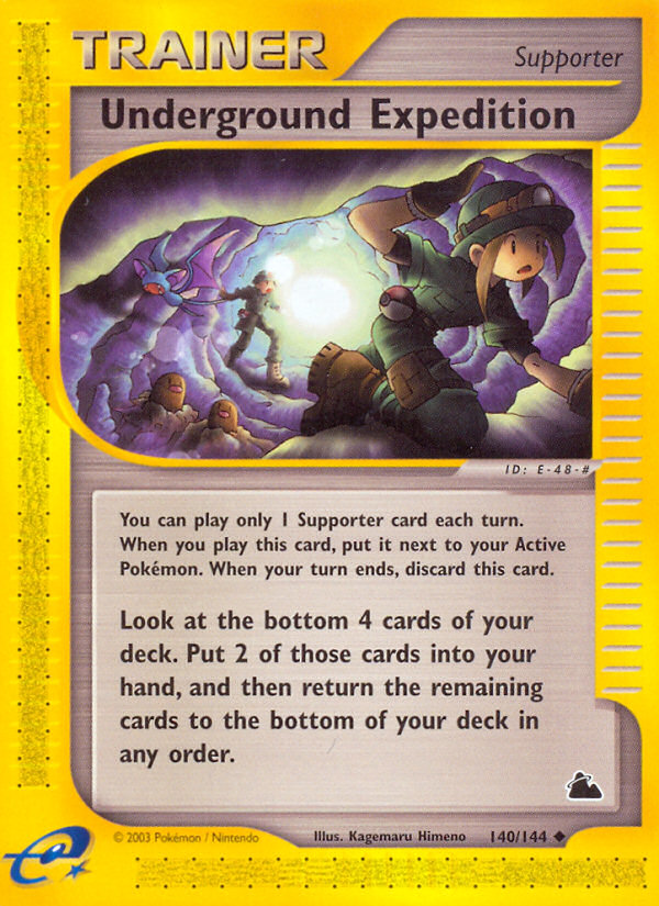 Underground Expedition (140/144) - Skyridge Pokémon Card