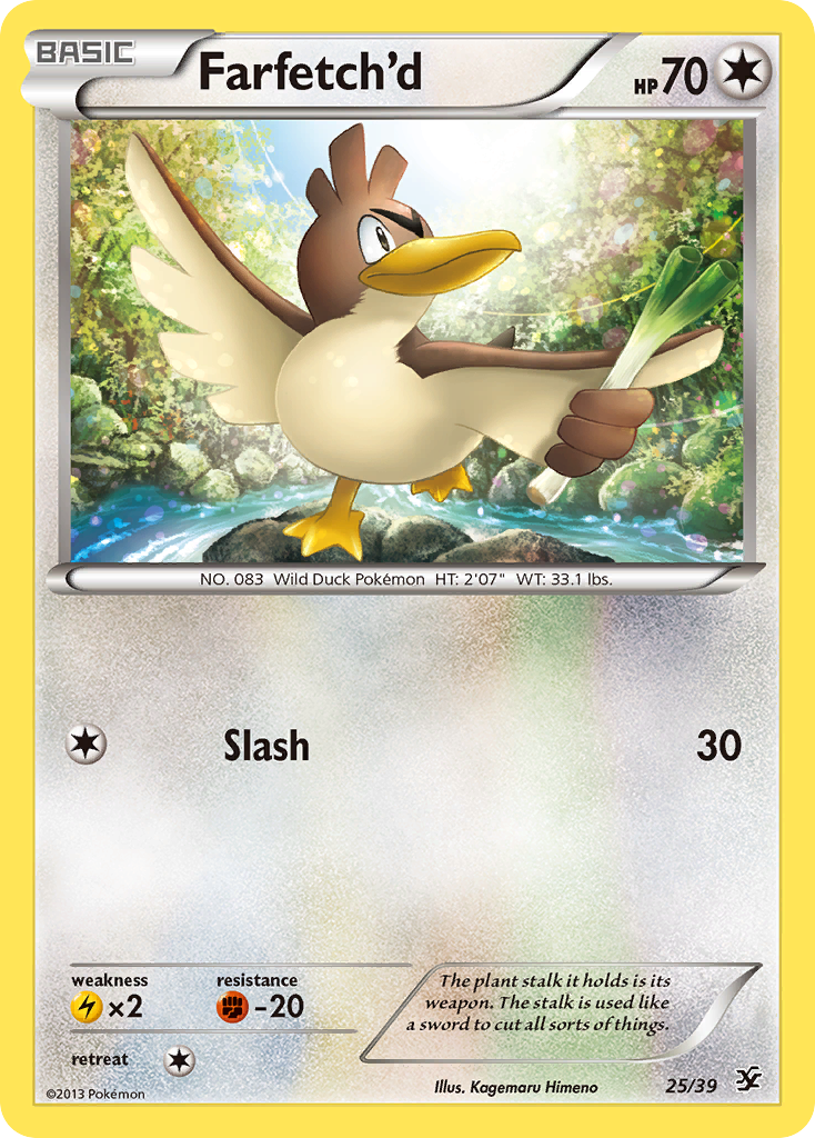 Farfetch'd (25/39) - Kalos Starter Set Pokémon Card