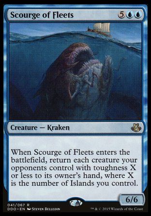 Scourge of Fleets (Elspeth vs. Kiora) Trading Card