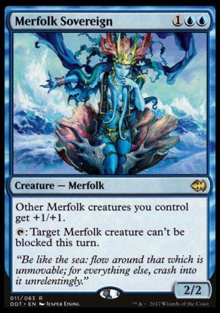 Merfolk Sovereign (Merfolks vs. Goblins) Trading Card